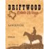 Driftwood Estate Winery Sangiovese 2014 Front Label