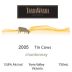 TarraWarra Estate Tin Cows Chardonnay 2005 Front Label