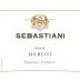 Sebastiani Sonoma County Merlot 2010 Front Label