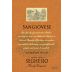 Seghesio Sangiovese 2013 Front Label