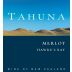 Tahuna Wines Hawke's Bay Merlot 2013 Front Label