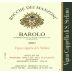 Rocche dei Manzoni Barolo Perno Vigna Cappella di S. Stefano 2001 Front Label