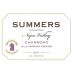 Summers Estate Napa Valley Charbono 2011 Front Label