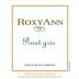 RoxyAnn Pinot Gris 2014 Front Label