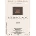 Silvio Grasso Barbera d'Alba 2000 Front Label