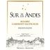 Sur de los Andes Malbec-Cabernet Sauvignon Premium Blend 2012 Front Label