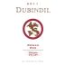 Dubundil Winery Rowan Red 2011 Front Label