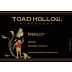 Toad Hollow Merlot 2014 Front Label