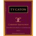 Ty Caton Estate Cabernet Sauvignon 2013 Front Label
