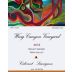 Wing Canyon Mount Veeder Cabernet Sauvignon 2012 Front Label