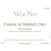 Val de Mer by Patrick Piuze Chablis Grand Cru Bougros 2012 Front Label