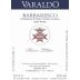 Varaldo Barbaresco Bricco Libero 2003 Front Label