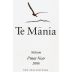 Te Mania Estate Pinot Noir 2008 Front Label