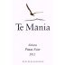 Te Mania Estate Pinot Noir 2012 Front Label