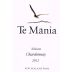 Te Mania Estate Chardonnay 2012 Front Label