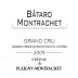 Chateau de Puligny-Montrachet Batard-Montrachet Grand Cru 2009 Front Label