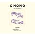 Chono Reserva Syrah 2012 Front Label