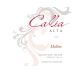 Bodegas Callia Alta Malbec 2012 Front Label