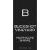 Buckshot Shiraz 2014 Front Label