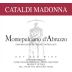 Cataldi Madonna Montepulciano d'Abruzzo 2013 Front Label