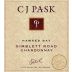 C.J. Pask Winery Gimblett Road Chardonnay 2010 Front Label