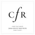 Casey Flat Ranch CFR Red Blend 2009 Front Label