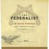 The Federalist Dueling Pistols Red Blend 2015 Front Label