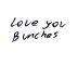 Stolpman Vineyards Love You Bunches Red 2017 Front Label