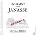 Domaine de la Janasse Cotes du Rhone Reserve 2015 Front Label