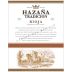 Hazana Rioja Tradicion 2013 Front Label