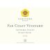 Hartford Far Coast Vineyard Pinot Noir 2012 Front Label