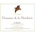 Domaine de la Mordoree Lirac La Dame Rousse Rouge 2013 Front Label