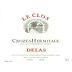 Delas Crozes-Hermitage Le Clos 2013 Front Label