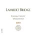 Lambert Bridge Chardonnay 2010 Front Label