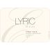 Lyric Pinot Noir 2011 Front Label