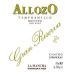 Allozo Gran Reserva 2008 Front Label