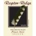 Raptor Ridge Willamette Valley Pinot Noir 2011 Front Label
