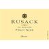 Rusack Sta. Rita Hills Reserve Pinot Noir 2010 Front Label