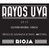 Olivier Riviere Rayos Uva 2013 Front Label