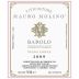 Mauro Molino Barolo Vigna Conca 2009 Front Label