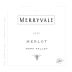 Merryvale Merlot 2007 Front Label