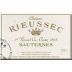 Chateau Rieussec Sauternes 1998 Front Label