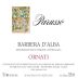 Parusso Barbera d'Alba Ornati 2014 Front Label