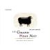 Le Grand Noir Black Sheep Pinot Noir 2013 Front Label