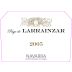 Pago de Larrainzar Navarra 2005 Front Label