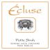 Ecluse Wines Sereno Vista Vineyard Petite Sirah 2013 Front Label