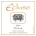 Ecluse Wines Prelude 2014 Front Label