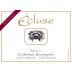 Ecluse Wines Lock Vineyard Reserve Cabernet Sauvignon 2009 Front Label