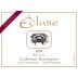 Ecluse Wines Lock Vineyard Reserve Cabernet Sauvignon 2005 Front Label