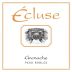 Ecluse Wines Grenache 2010 Front Label